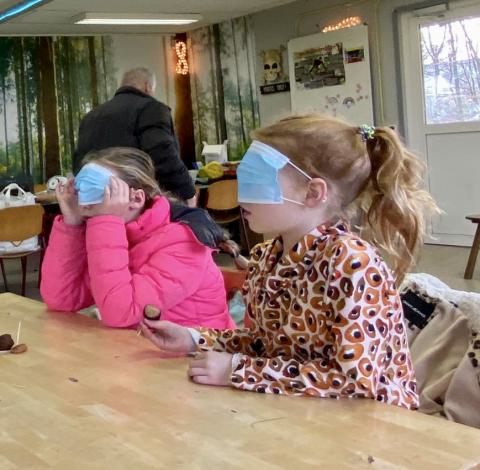 Blind proeven kan prima met een mondkapje !