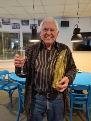 Hans van den Einden is “Vrijwilliger van het Jaar” bij Badminton Club Lieshout